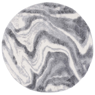 Hi-Lo Shag Performance Abstract Rug