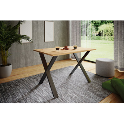 Alwilda Metal Base Dining Table