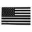 Thin Silver Line American Flag — Outdoor Flag