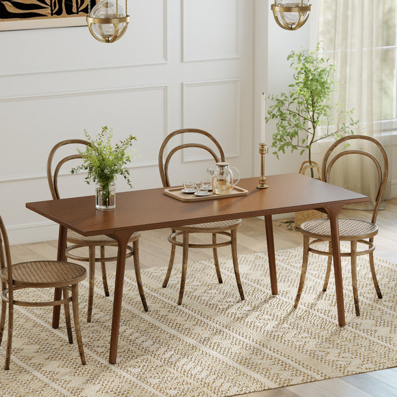 Table de salle à manger 55 pouces, H 29,5 po x L 70,88 po x l 31,5 po