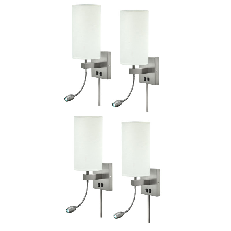 Truly Yours LED Plug-in Armed Sconce