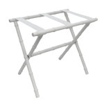 Folding Wood Bamboo Inspired Luggage Rack