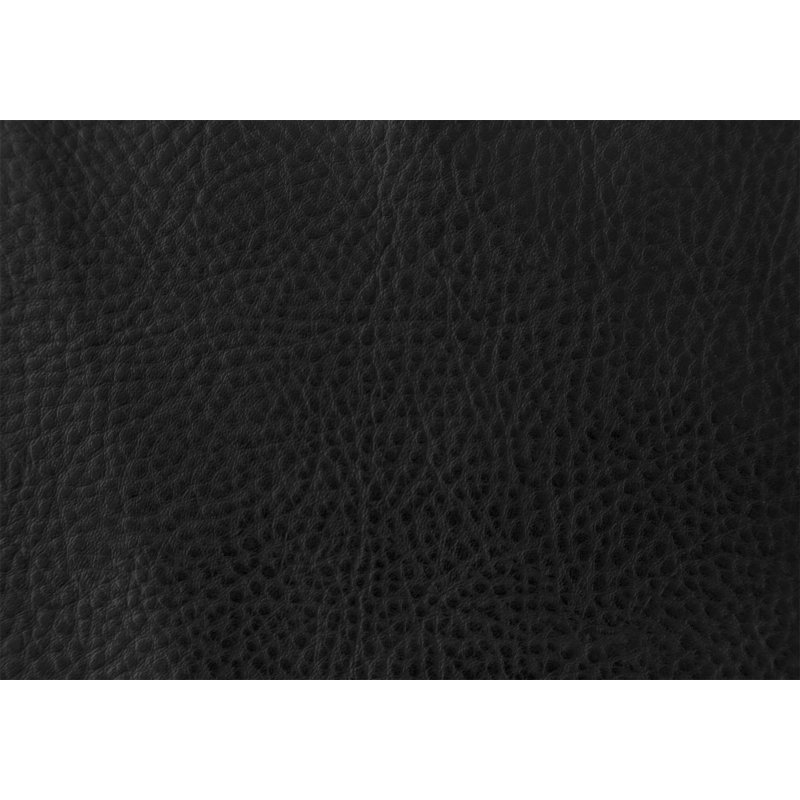 Barstool, Set Of 2, Swivel, Bar Height, Grey Metal, Black Leather Look, Contemporary, Modern, Black