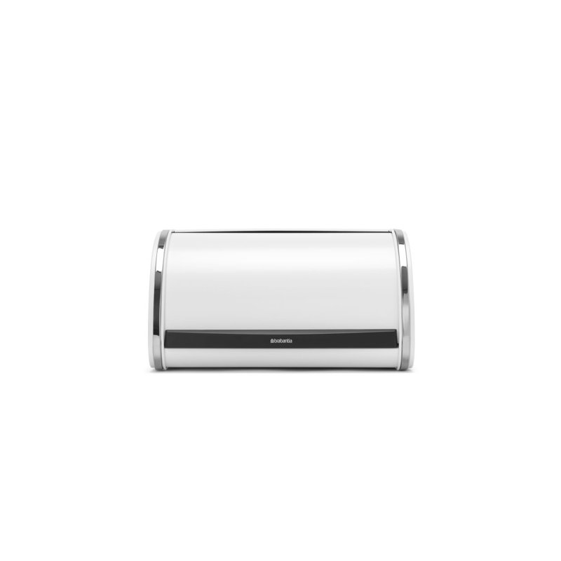 Brabantia Medium Roll Top Bread Box, White