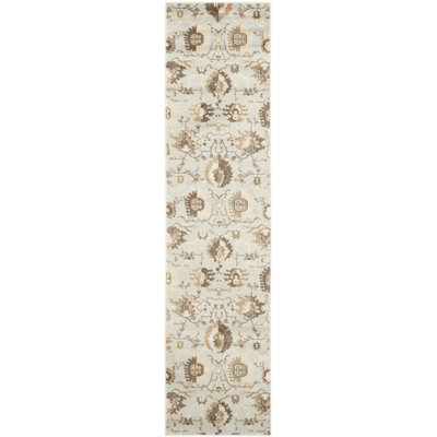 Tapis gris / ivoire Lavelle