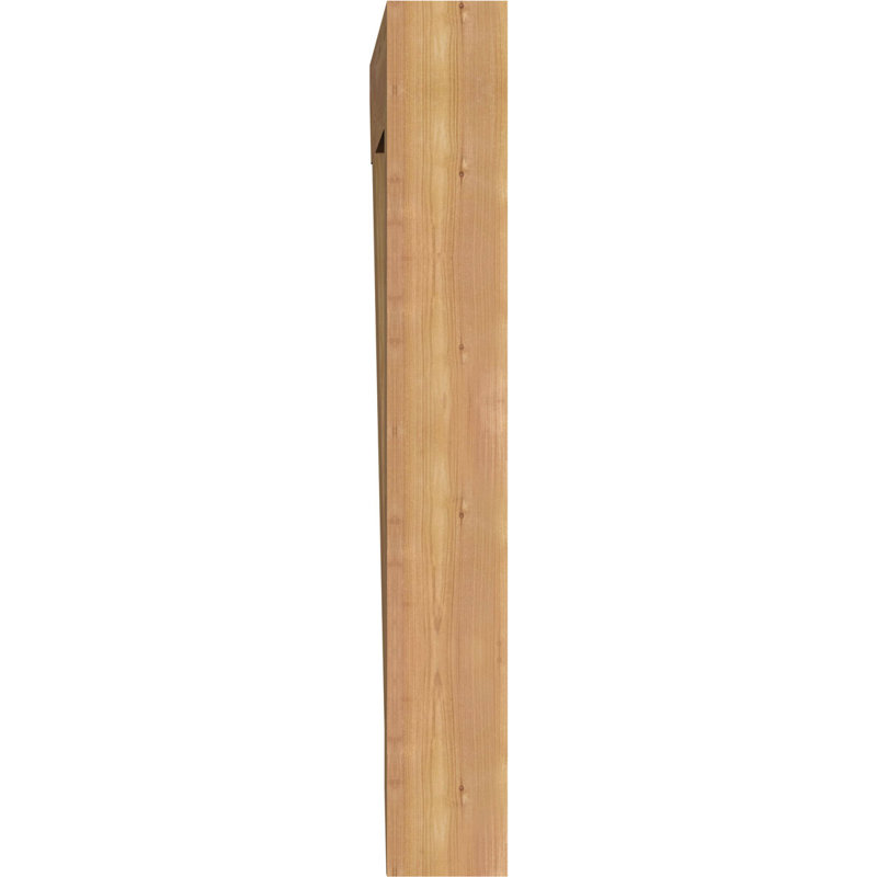 Support à lattes l 5 5 po x P 40 po x H 40 po, cèdre rouge de l'Ouest, H 40 po x l 5,5 po x P 40 po