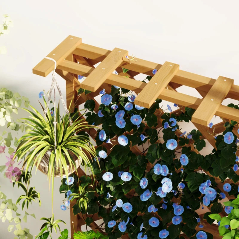 Elevated Planter, Natural