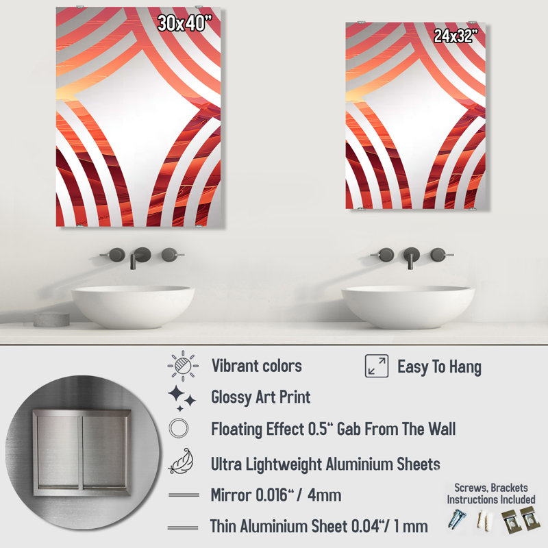 Miroir Willola, 32 po x 24 po