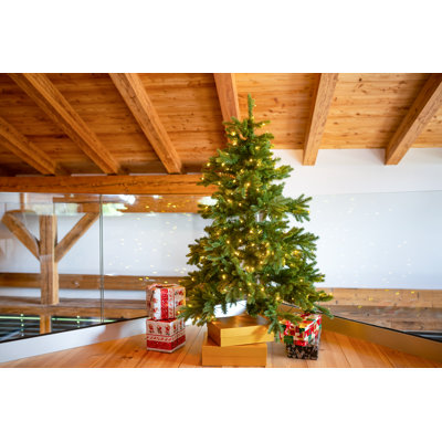 Künstlicher Weihnachtsbaum 180 cm mit 300 LED-Lichtern