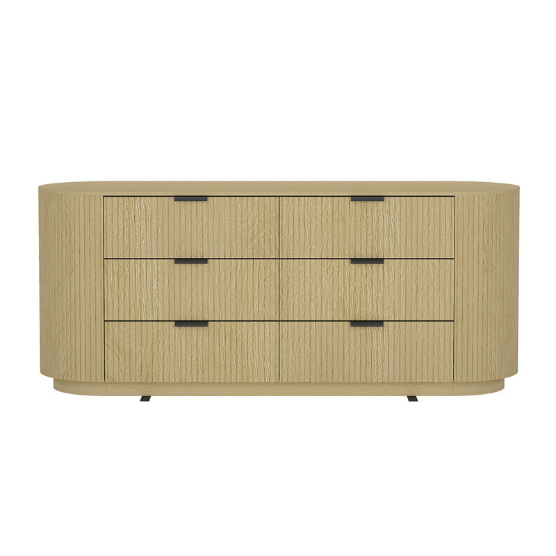 Commode en chêne naturel
