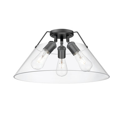 Plafonnier encastré 3 lumières Weatherford
