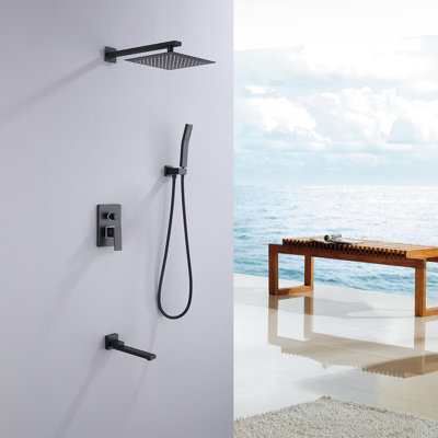 Pressure-Balanced (Temperature Control Only) All-In-One Kit