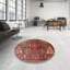Tapis décoratif rouge de style sud-ouest Chancery-1252703676