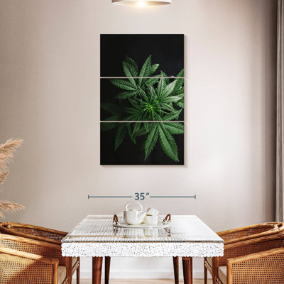 Feuilles de marihuana