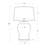 Rowen Royal Ceramic Table Lamp