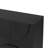 4-Door Large Storage Sideboard, Wood Sideboard Cabinet With Semi-Circular Handles And Adjustable Shelves For Dining Room, Kitchen, And Living Room (Black)-1650895617