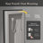 Molly Black Metal Framed LED Front Light and Backlit Anti-Fog Wall Bathroom/ Vanity Mirror-1060104995