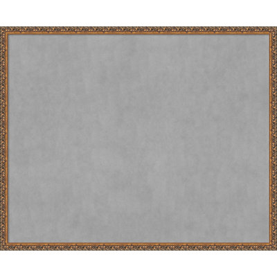 Tableau magnétique encadré bronze antique