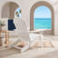 Chaise pliante avec porte-gobelets-401039686
