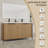 60'' Double Bathroom Vanity with Resin Top