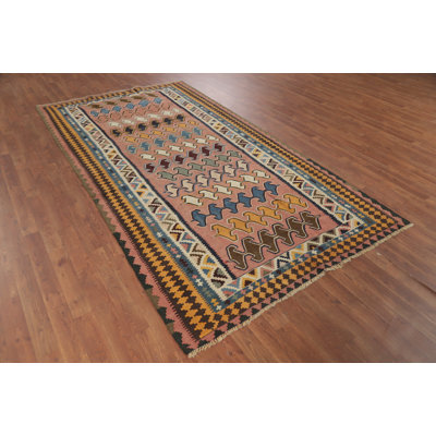 Tapis traditionnel kilim 5 x 9