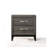 Ahmaad 2-Drawer Nightstand in Weathered Gray