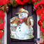 Crochet de porte Cowboy Snowman
