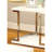 Chic White End Table With Frame And Open Storage Shelf Contemporary Rectangular In