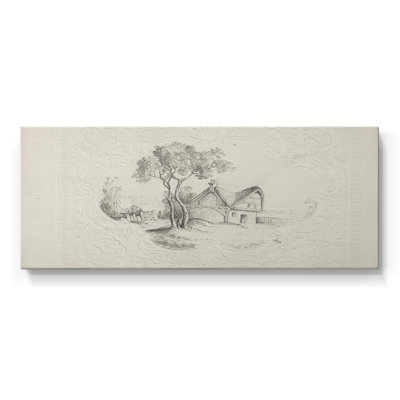 Série abstraite - CMXIV - Toile tendue avec châssis - Prêt à accrocher
