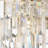 16 Light Polished Nickel Chandelier