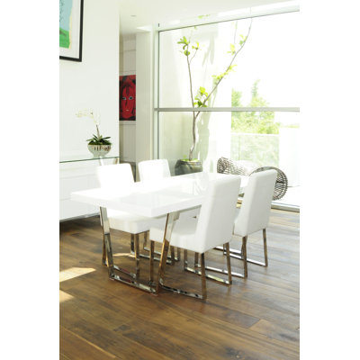Table de salle à manger rectangulaire pour 6 personnes Halewood
