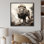 Décoration murale Majestic Vintage Lion II - Lion