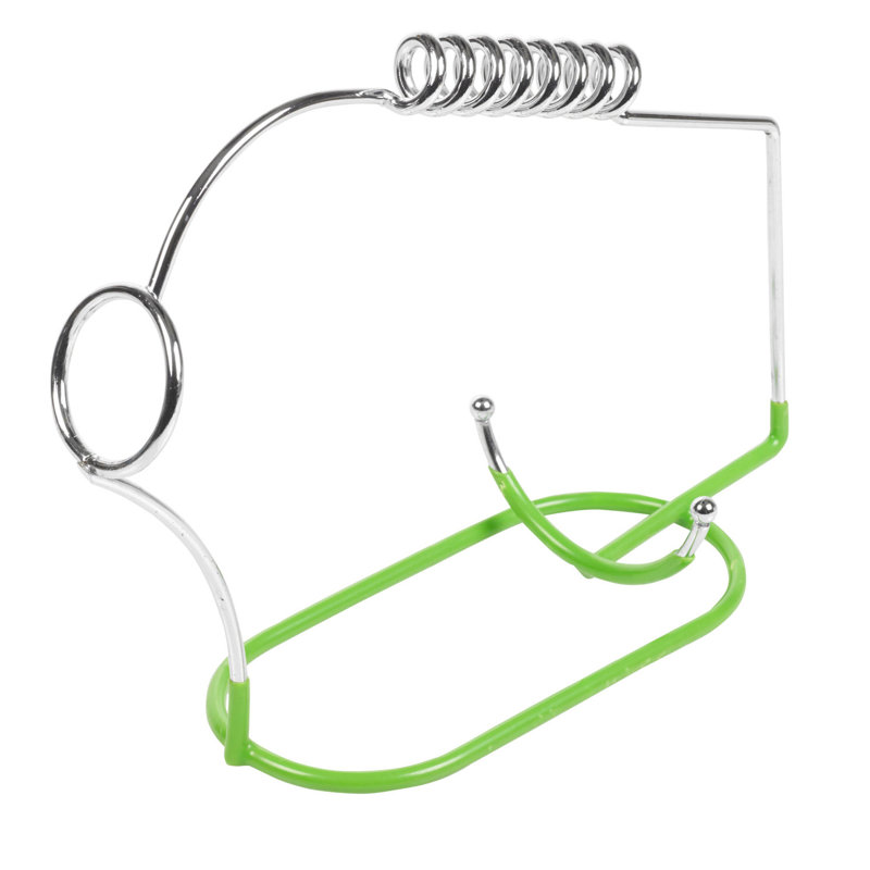 Tabletop Wine Bottle Rack, Green