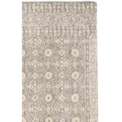Tapis oriental en laine / coton touffeté à la main Stalder