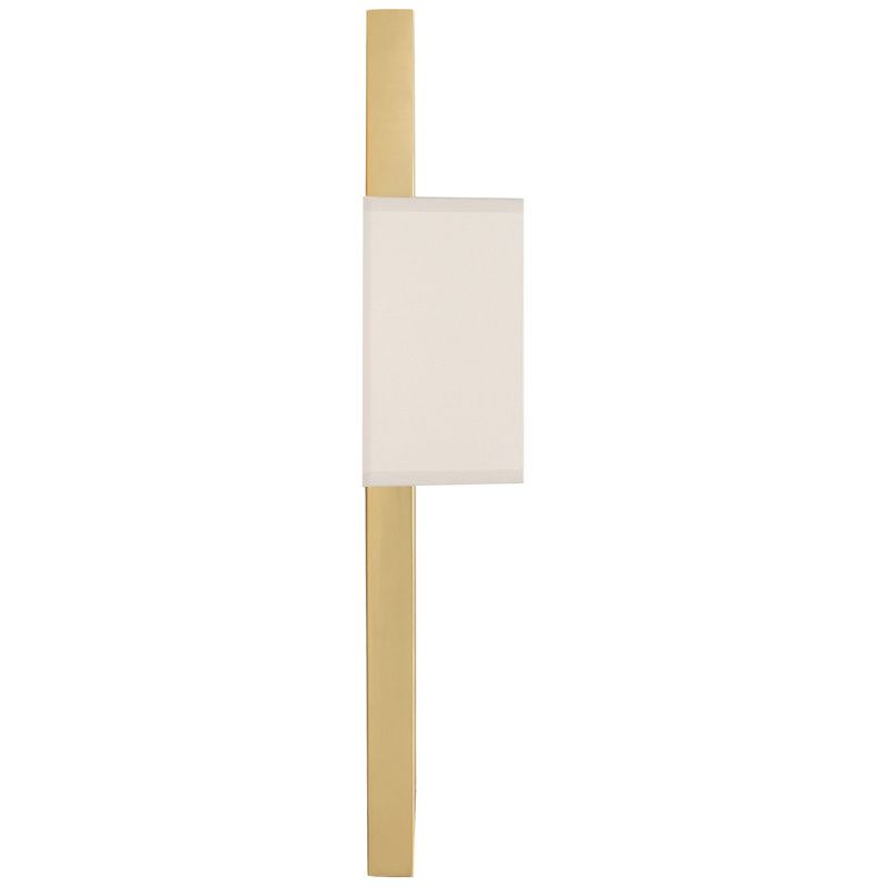 Doughnut 2 - Light Flush Mounted Sconce, Modern Brass