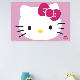 Hello Kitty Wood Name Sign/ Hello Kitty Wall Art/ Hello Kitty Door Hanger/ Hello  Kitty Laser Cut Sign/ Wood Decor/ Hello Kitty Birthday Gift 