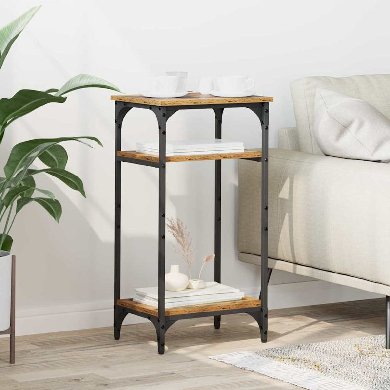 End Table, Old Wood