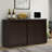 Shellson 42" Wide Kitchen Server Storage Sideboard, Adjustable Shelf-1915363798