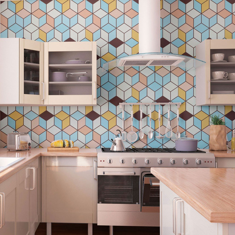 Lamatan 126" L x 24" W Smooth Tile