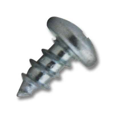#10 x 1/2 in. Zinc Philips Pan Head Coarse Thread