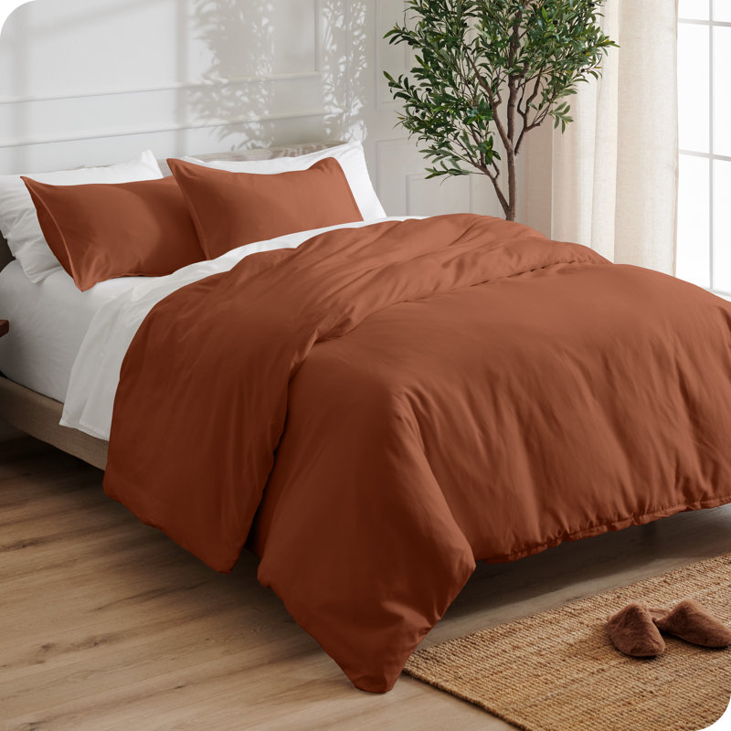 Ensemble de housse de couette en microfibre moderne et contemporain, Housse de couette simple / simple TG + 1 taie déc