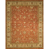 Traditional One-of-a-Kind Rectangle 8' X 10'4" Hand Knotted Area Rug