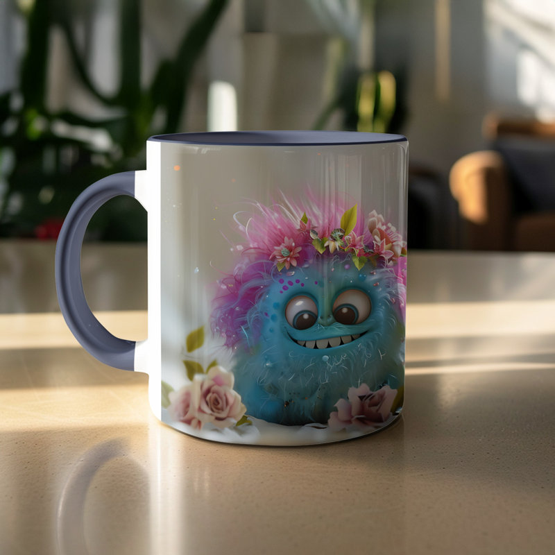 Ceramic Coffee Mug, Navy