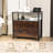 Bedside Table With Open Shelves