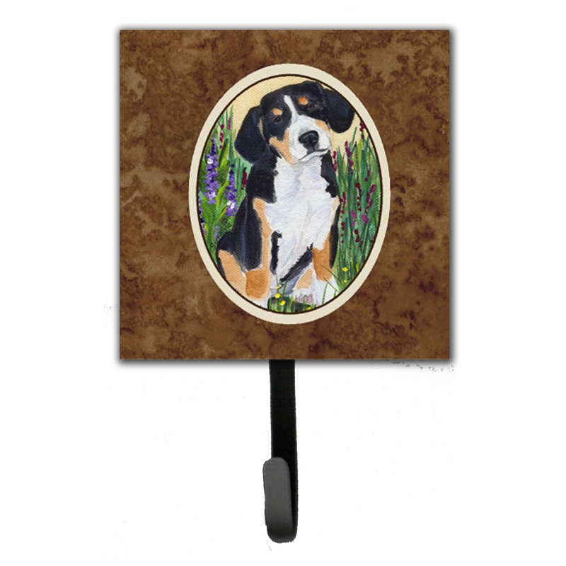 Porte-laisse pour chien et crochet mural l’entlebuch mountain