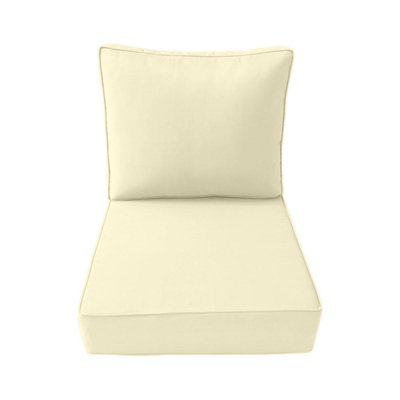 Covers Only Piped Trim Medium 24x26x6 Deep Seat + Back Slip - Ad005 by Trule