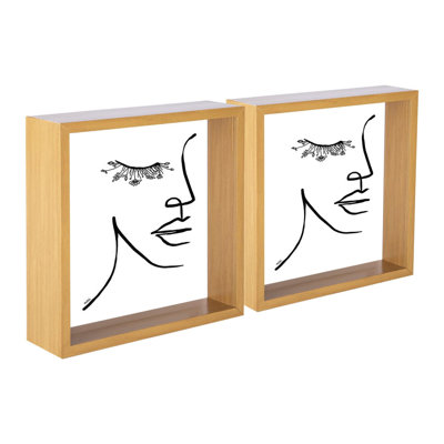 Nicola Spring - 3D Deep Box Photo Frames