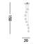 Lauretta 8-Light Cluster Chandelier