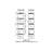 Rundell 48" Height Rustic Industrial Solid Wood and Metal Frame 4 Tiered Bath Floor Shelf