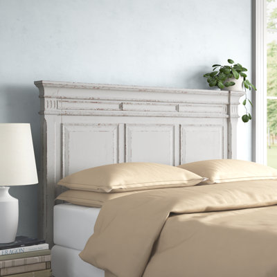Exmouth Solid and Manufactured Wood Panel Headboard
